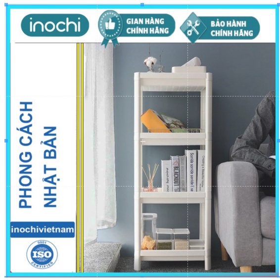 Kệ nhựa, nhà tắm đa năng chia 2/3/4 tầng Inochi Nhà Bếp Kệ Gia vị, đựng mỹ phẩm thông minh KET4T