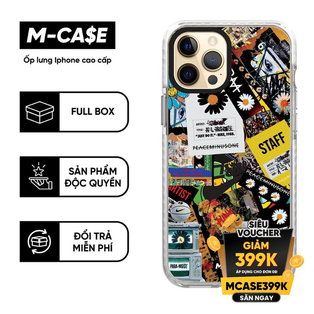 Ốp lưng chống sốc PMO x Nike Stickers Paranoise 2.0 - Tặng 5 Stickers & Full Box MCASE