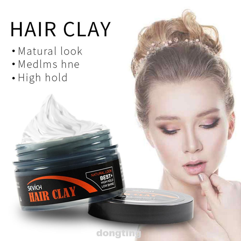 Easy Wash Fragrant Freely Matte Smooth Strong Hold Styling Vintage Hair Clay