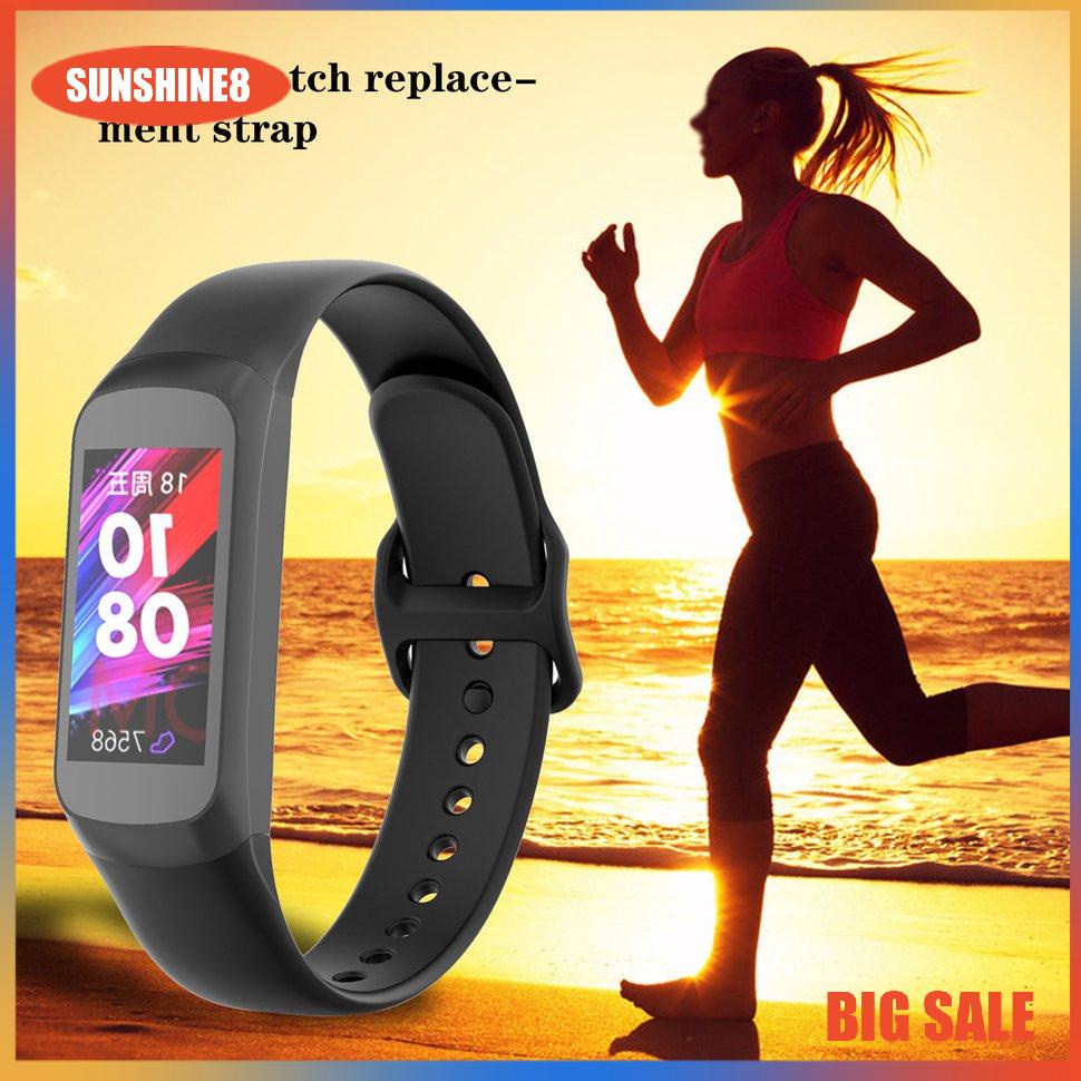 【SUN】Smartwatch Replacement Strap Official Pattern For Samsung Galaxy Fit Sm-R370