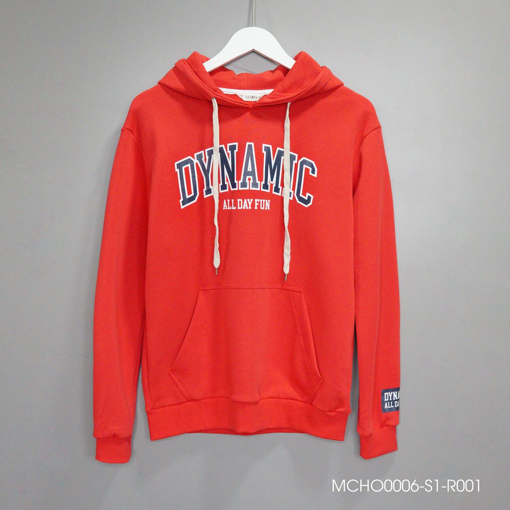 Áo hoodie nam Sayme lót nỉ dài tay dày dặn ấm áp MCHO0006