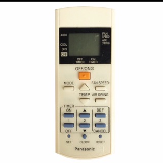 Điều khiển điều hoà panasonic 1 chiều