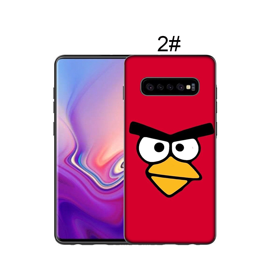 Ốp điện thoại mềm in hoạt hình Angry birds vui nhộn cho Samsung Galaxy A40 A40S A50 A50S A60 A70 A70S M10 M20 M30 M40