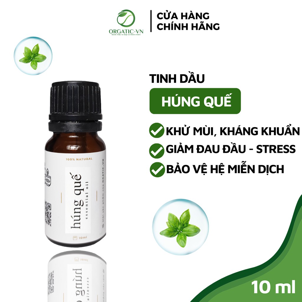 Tinh dầu thiên nhiên nguyên chất Ogatic_vn - nhiều mùi 10ml - TD001