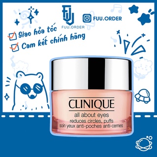 Kem dưỡng mắt Clinique All About Eyes giúp giảm thâm vùng da mắt, chống lão hóa