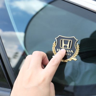 2 Miếng dán 3D trang trí xe hơi Toyota Honda Nissan Mazda Mitsubishi Suzuki Ford