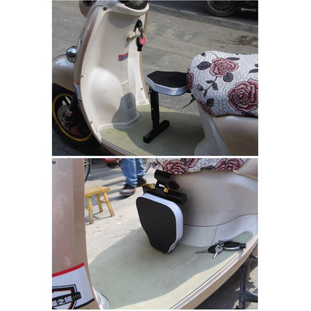 Ghế gấp phía trước xe máy