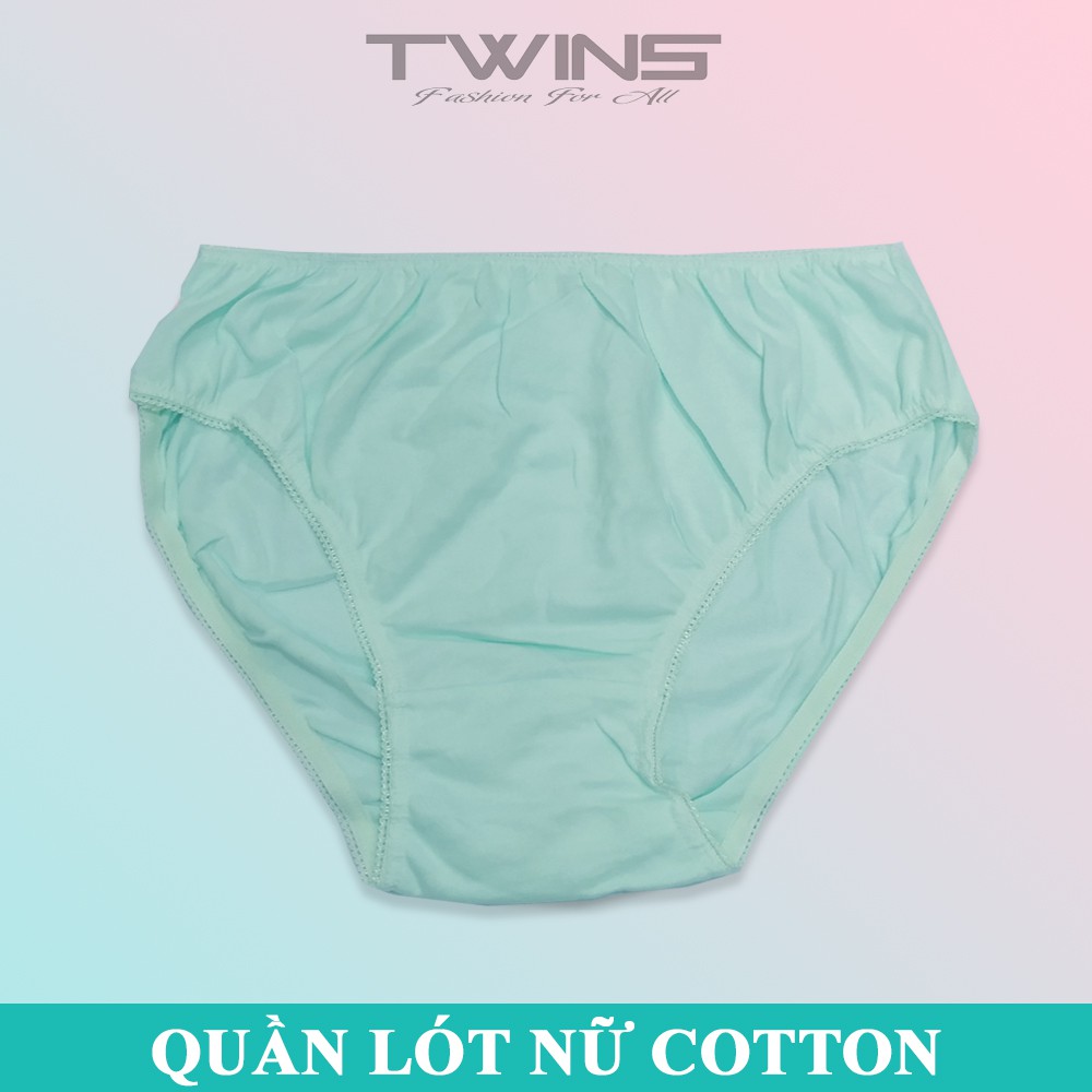 Quần lót nữ cotton trơn cao cấp thiết kế đơn giản dạng cạp cao mềm mại thoáng mát size 40kg-80kg