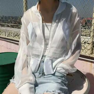 [ Order]  khoác mỏng xuyên thấu