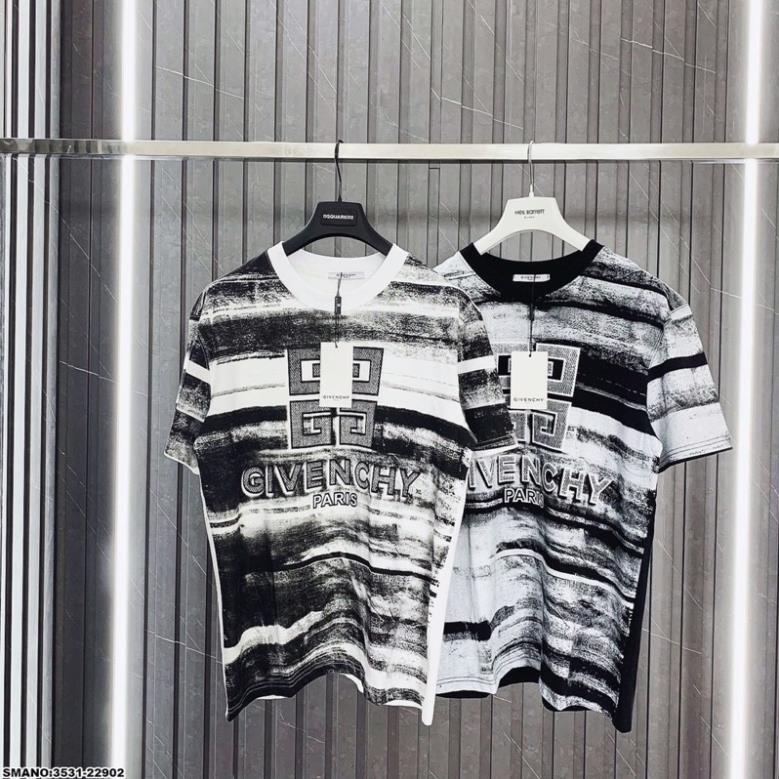 Áo Phông Nam Given Đen Loang Chất Đẹp - Áo Thun Nam Given Spf Siêu Hot