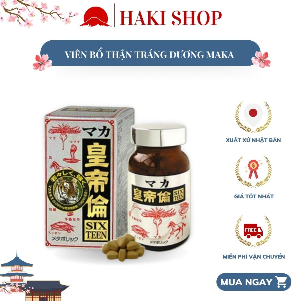 Viên uống tăng cường sinh lý nam Maka sixteen 200 viên - Haki Japan