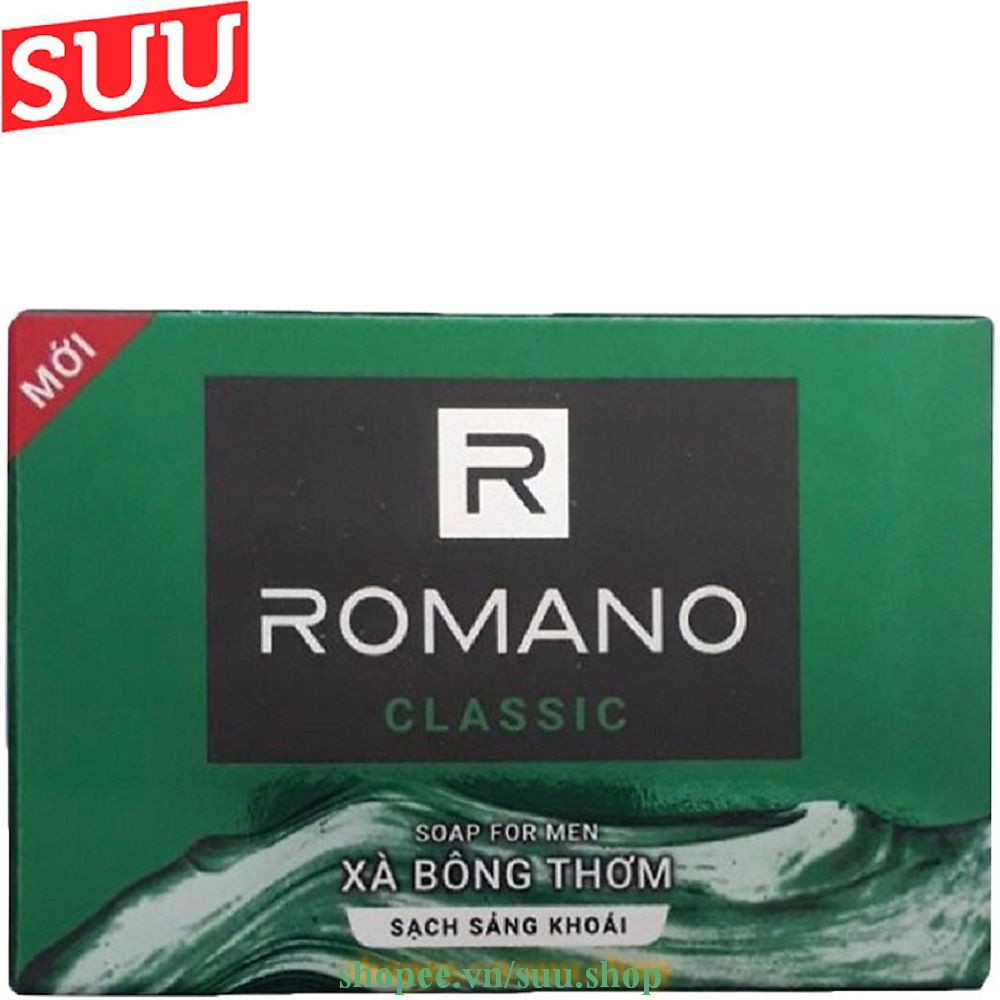 Xà Bông Tắm 90g Romano Classic suu.shop cam kết 100% chính hãng