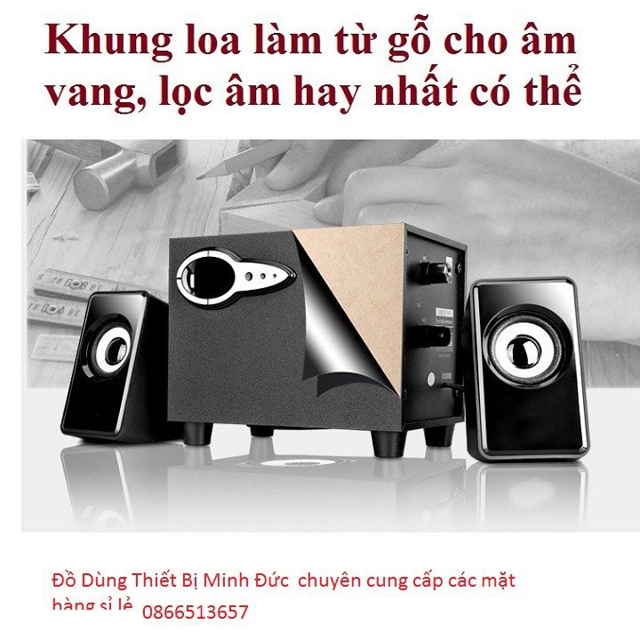 [ XẢ KHO ] Loa Nghe Nhạc Giá Rẻ Điện Thoại, Máy Tính, Tivi Vi Tính Bass Treb PF7