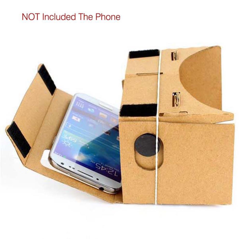 Kính cạc tông 3D thực tế ảo cho Google Android IOS Cardboard 3D và nguồn thực tế ảo