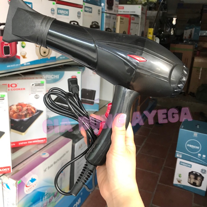 Máy sấy tóc Panasonio 5528-3500w, công suất khỏe, máy sấy 2 chiều nóng lạnh,có đèn xanh khi sấy ,dòng máy siêu bền.