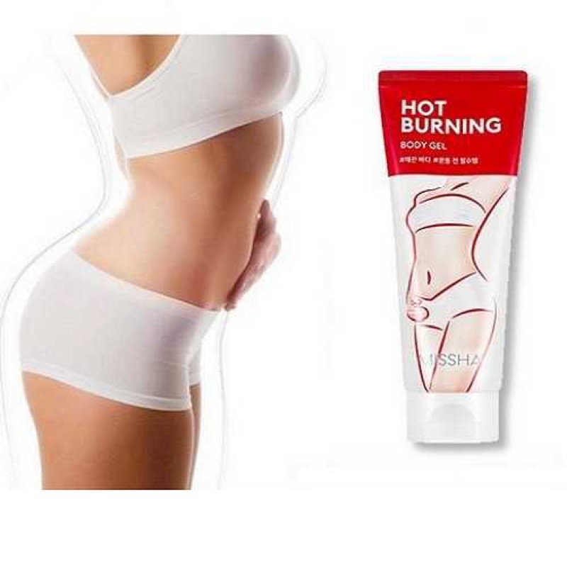 Missha hot Burning Body Gel chăm sóc body,kem tan mỡ(sản phẩm chăm sóc dáng đẹp, chính hãng, giá rẻ), miễn phí quà tặng