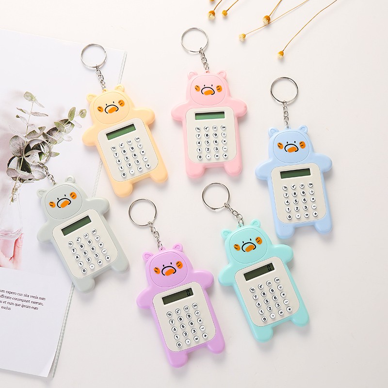 Máy Tính Gấu Mini