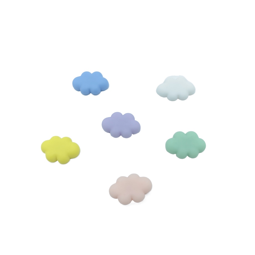 Nam Châm Dán Tủ Lạnh Hình Đám Mây Dễ Thương Sáu Màu