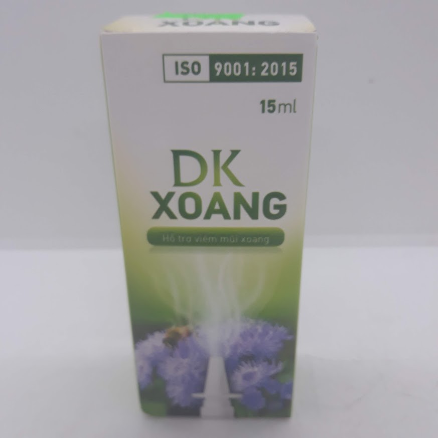 Dung dịch vệ sinh mũi thảo dược DK xoang lọ 15ml hỗ trợ viêm mũi xoang