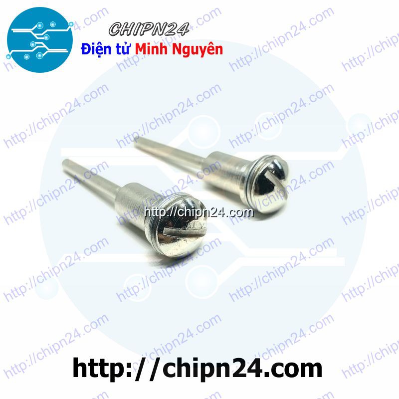 [1 CÂY] Trục lắp lưỡi cắt mini 5cm (dùng cho Lưỡi cắt Răng Cưa)