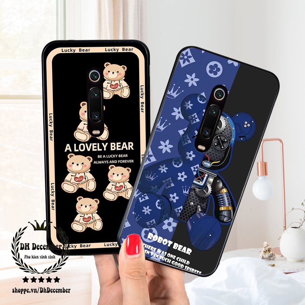 Ốp lưng Xiaomi MI 9T / MI 9T PRO / REDMI K20 / REDMI K 20 PRO in hình 3D lucky, gấu Brick xinh xắn - KHÔNG NÊN BỎ LỠ