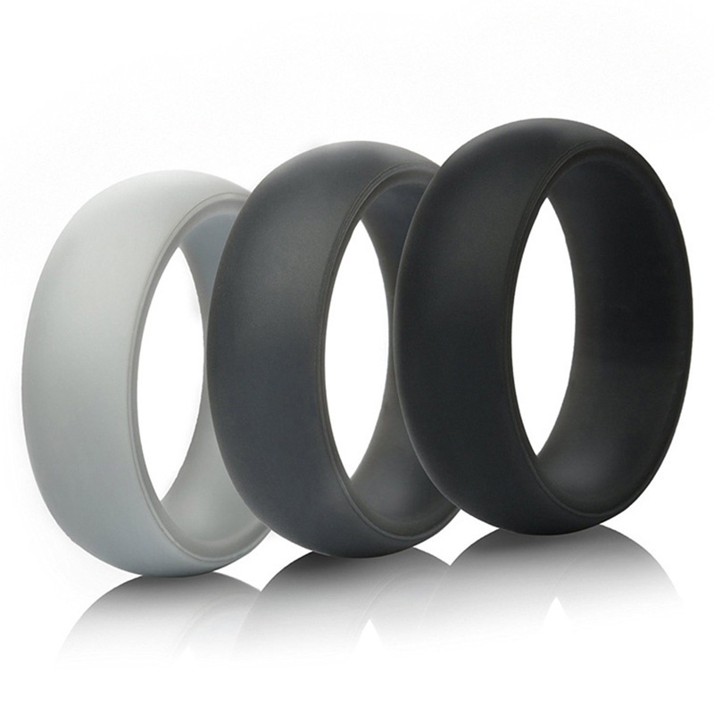 Set 3 Nhẫn Silicone Unisex