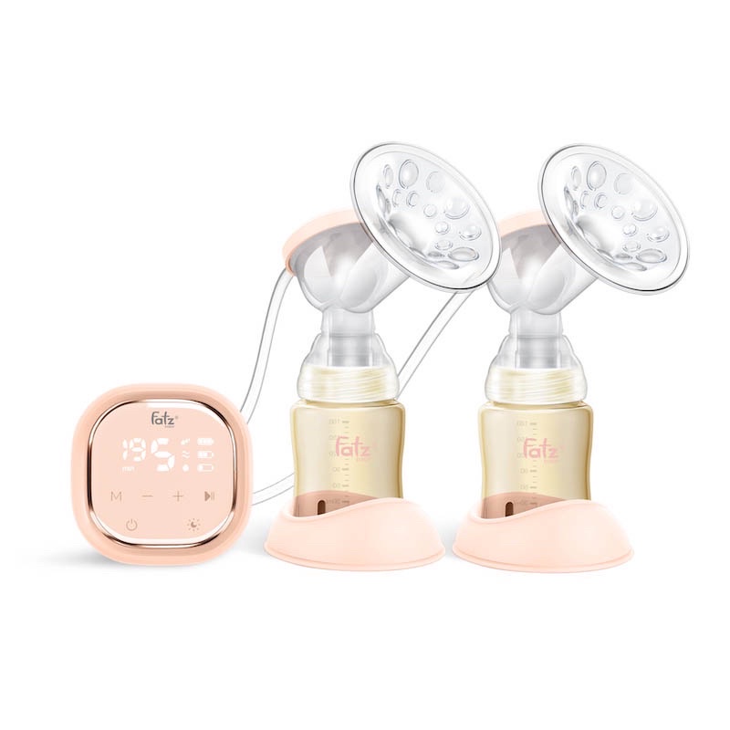 Máy hút sữa điện đôi Resonance 3 Plus FatzBaby FB1161VN (bình PPSU)