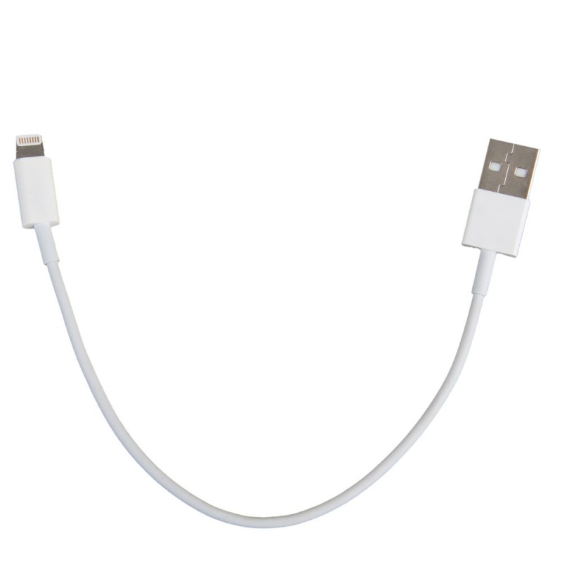 Cable sạc Lightning dài 20cm cho Pin dự phòng