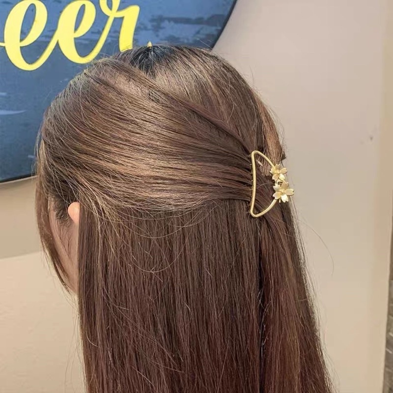 Sét 8 Kẹp Tóc Mái Càng Cua Kim Loại Mini Siêu Xinh Phong Cách Hàn Quốc