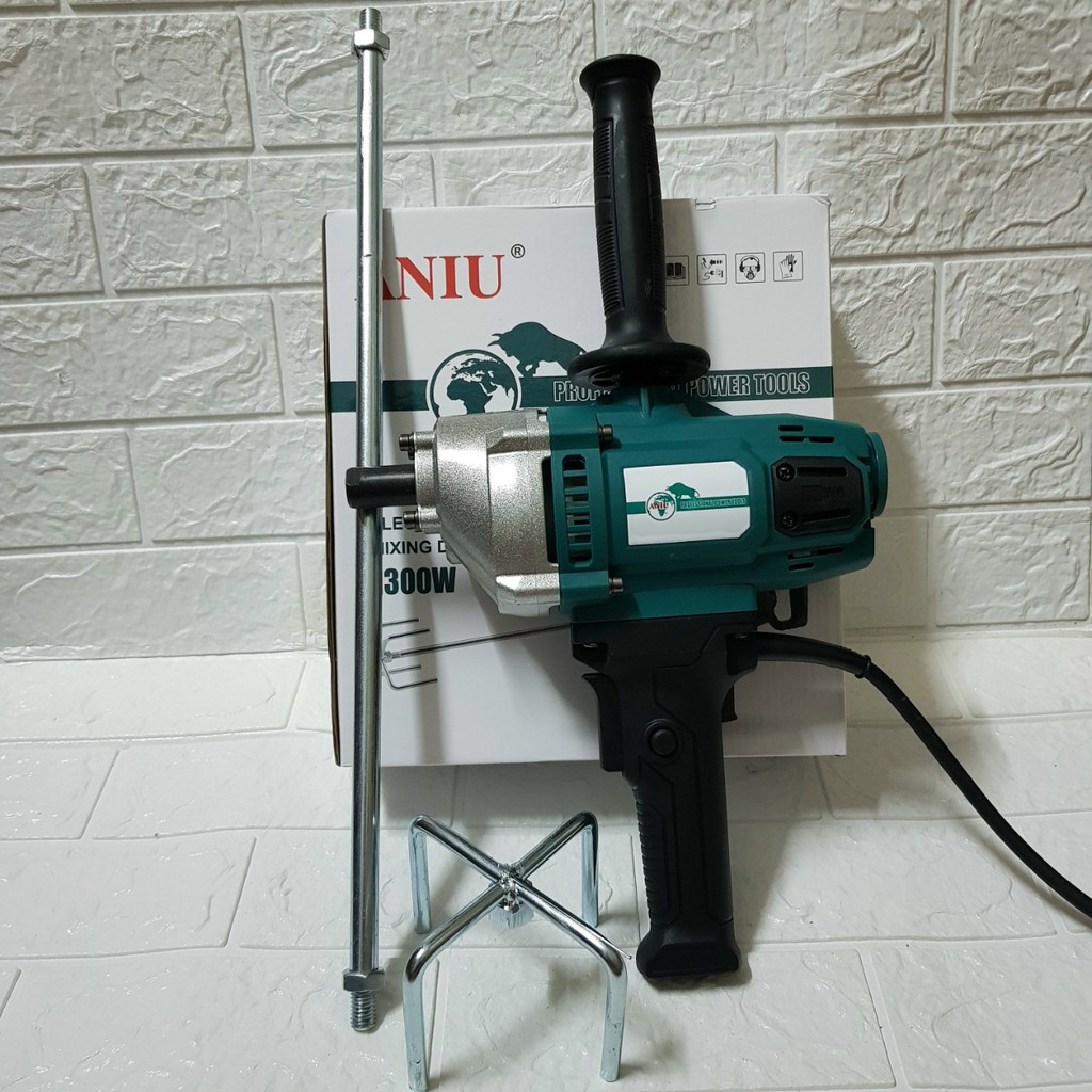 máy khuấy sơn 1300w có kèm cần khuấy