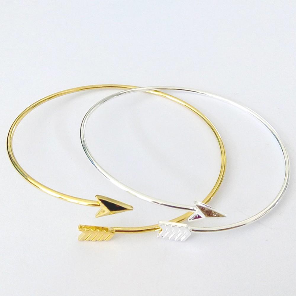 Set 2 Vòng Đeo Bắp Tay Hình Mũi Tên Phong Cách Bohemian Thời Trang Cho Nữ