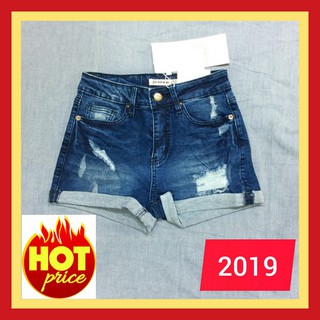 [Freeship 40k] Quần short jean lưng cao [Hàng xuất khẩu]