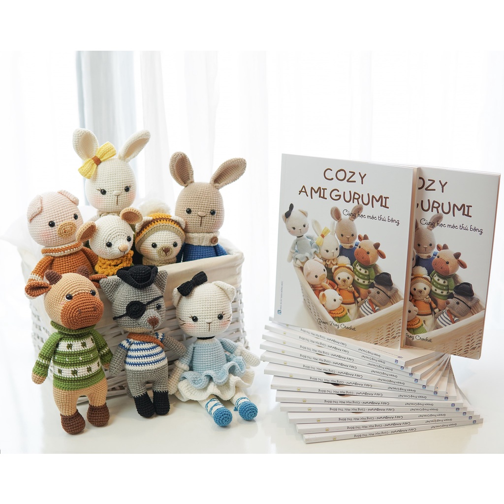 Hướng Dẫn Móc Len Thú Bông Cozy Amigurumi