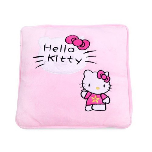 gối mền 2 trong 1 kitty - gối 2 trong 1 hello kitty