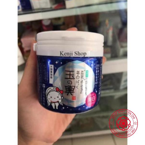 Mặt nạ Tofu màu xanh Face Pack W Nhật bản