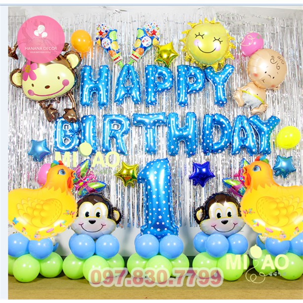 SET BÓNG SINH NHẬT - SET205