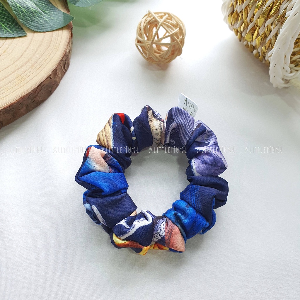 Dây Buộc Tóc Scrunchies Mini AlittleMORE Nhỏ Xinh Vải Cao Cấp Cột Tóc Đẹp