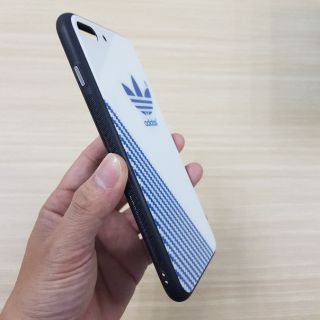 Ốp lưng Iphone 7 plus mặt lưng kính thể thao cao cấp