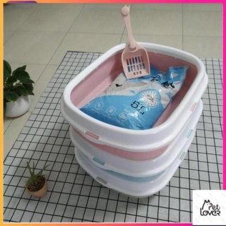 Chậu vệ sinh cho mèo