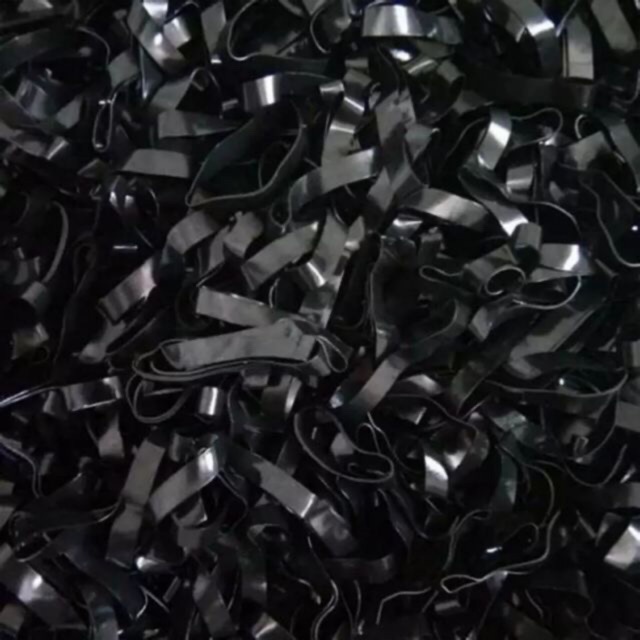 [ 1k ] 60 sợi chun buộc tóc màu đen siêu dai (1 gói)