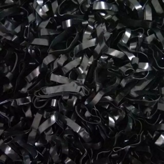 60 sợi chun buộc tóc màu đen siêu dai