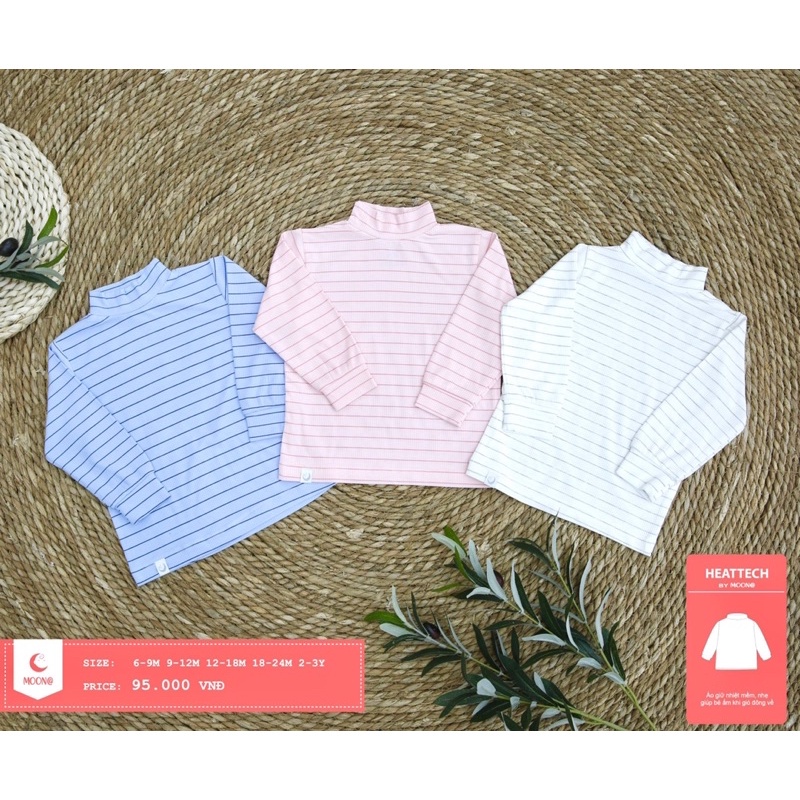 [MOON] Áo giữ nhiệt bé trai / bé gái (Sz 9m-3y)