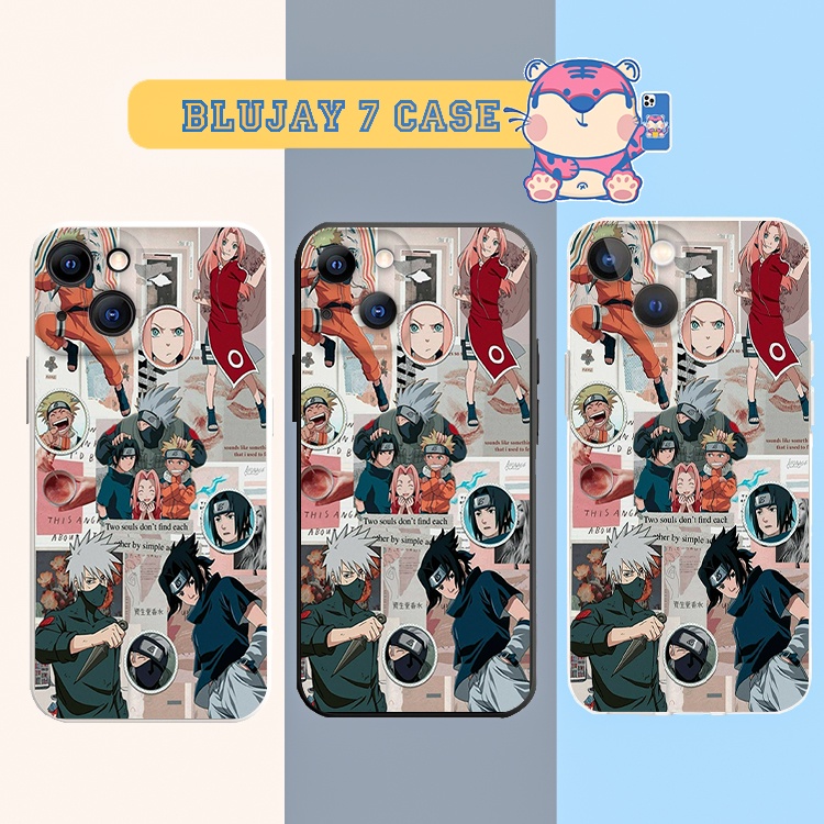 Case điện thoại Team Naruto cho iPhone13promaxXS XR nữ 8plus mềm 7Plus X XR Xs Max 6 6s BLUJNRT00054