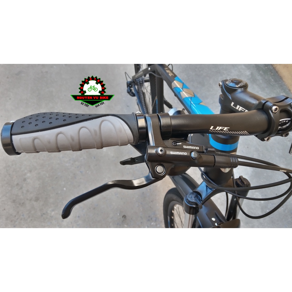 Phanh xe đạp, phanh dầu xe đạp Shimano MT200 chính hãng