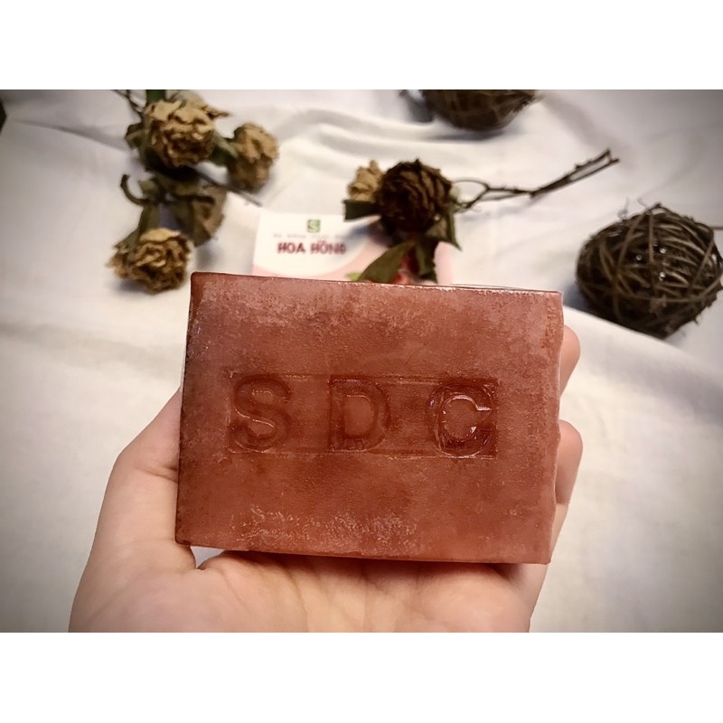  Xà bông HOA HỒNG Sinh Dược 100gr sạch da, sạch mụn từ thiên nhiên, 100% handmade | BigBuy360 - bigbuy360.vn