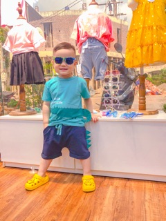 Bộ cá sấu 3d cho bé