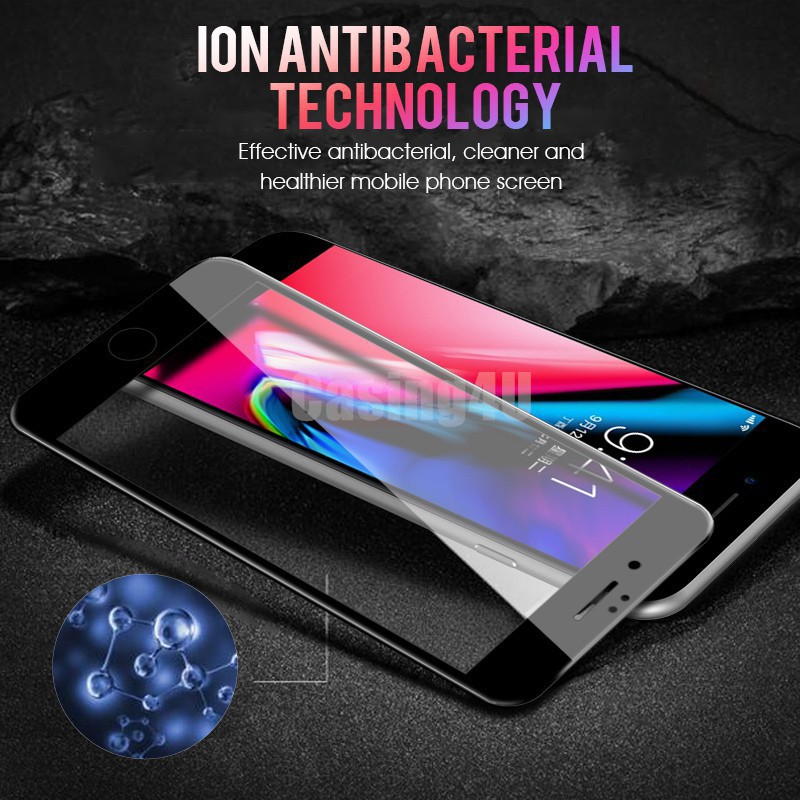 ✚☃✜【Anti-blue】 5D IPhone X 8 6 6s Plus 7 XS MAX XR 9H bảo vệ màn hình bằng kính cường lực