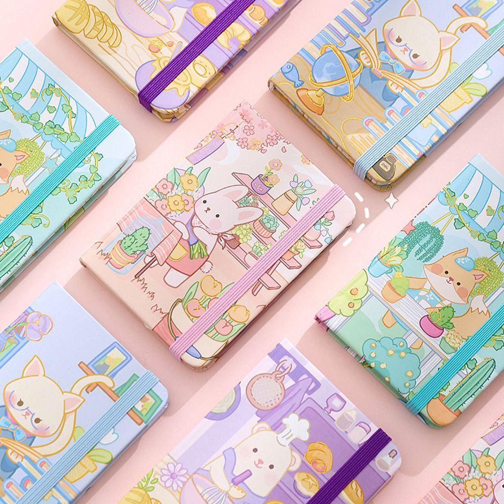 Sổ Tay Mini In Hình Thỏ Hoạt Hình Dành Cho Học Sinh