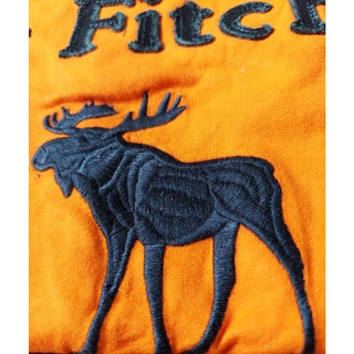 Áo thun Abercrombie Orange [ 100% cotton bông xịn]