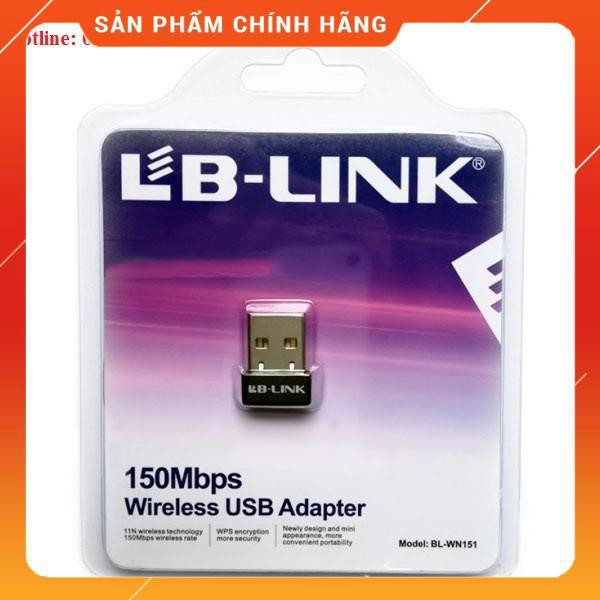 USB thu wifi cho máy tính Lb-Link BL-WN151 cho máy tính dailyphukien